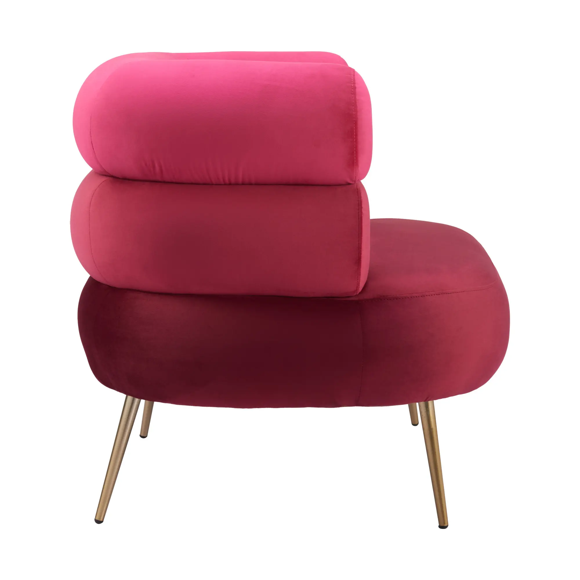 Aeris Red Velvet Accent Chair-6
