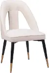 Arlo Ivory Upholstered Dining Chair