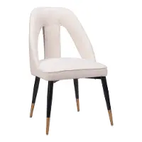 Arlo Ivory Upholstered Dining Chair