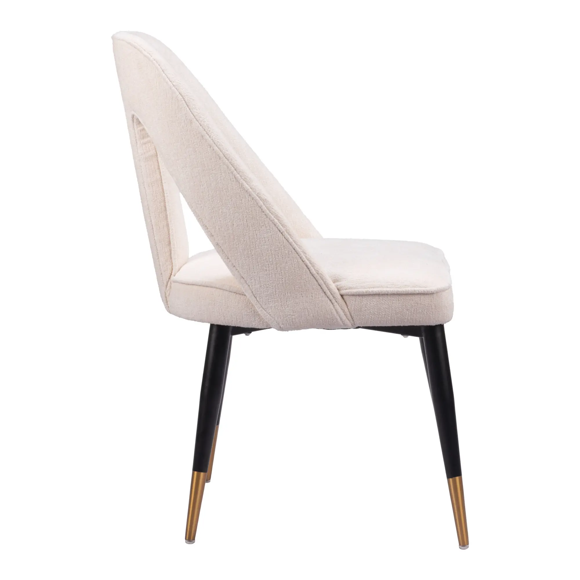 Arlo Ivory Upholstered Dining Chair-7