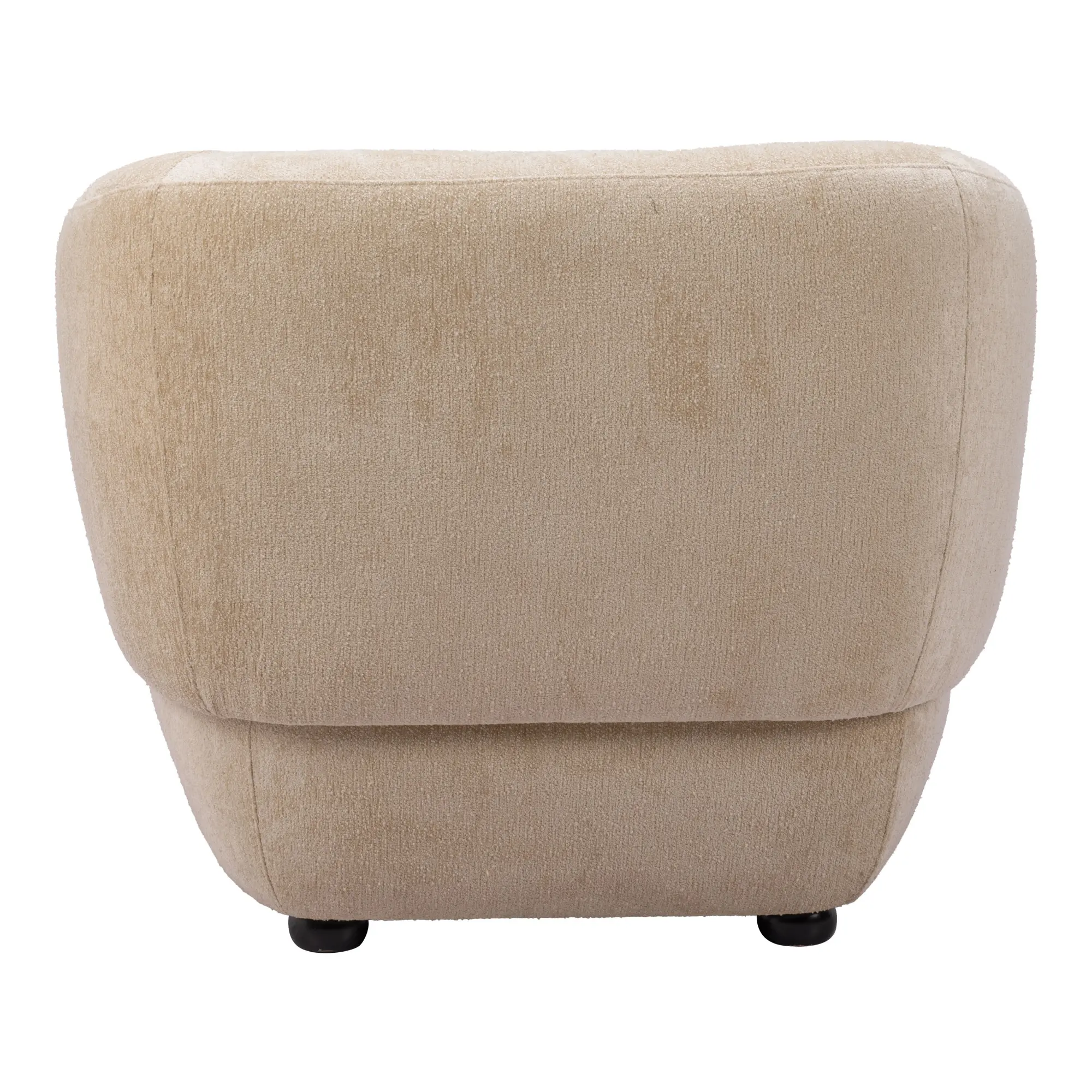 Bennett Golden Beige Velvet Accent Chair-6