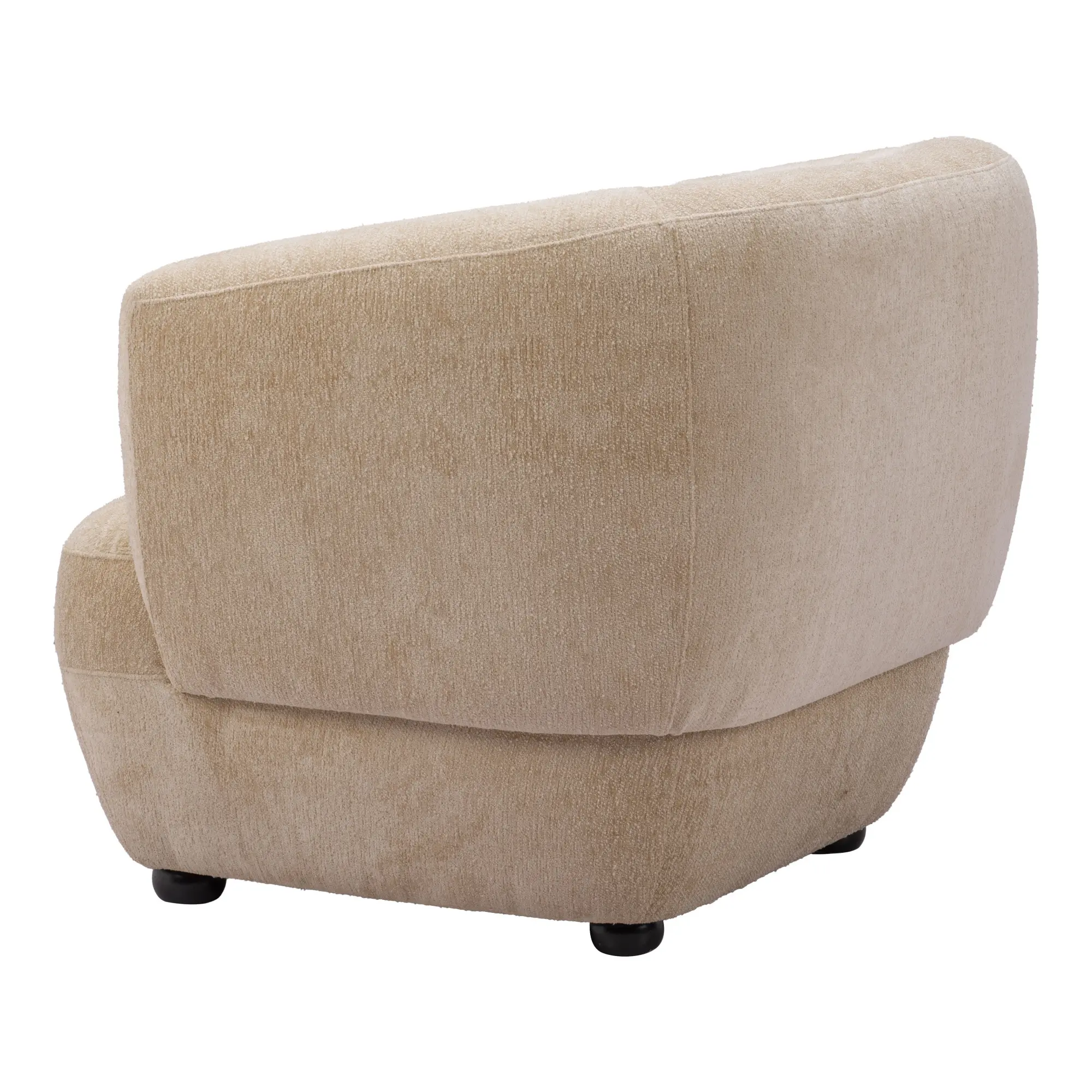 Bennett Golden Beige Velvet Accent Chair-7