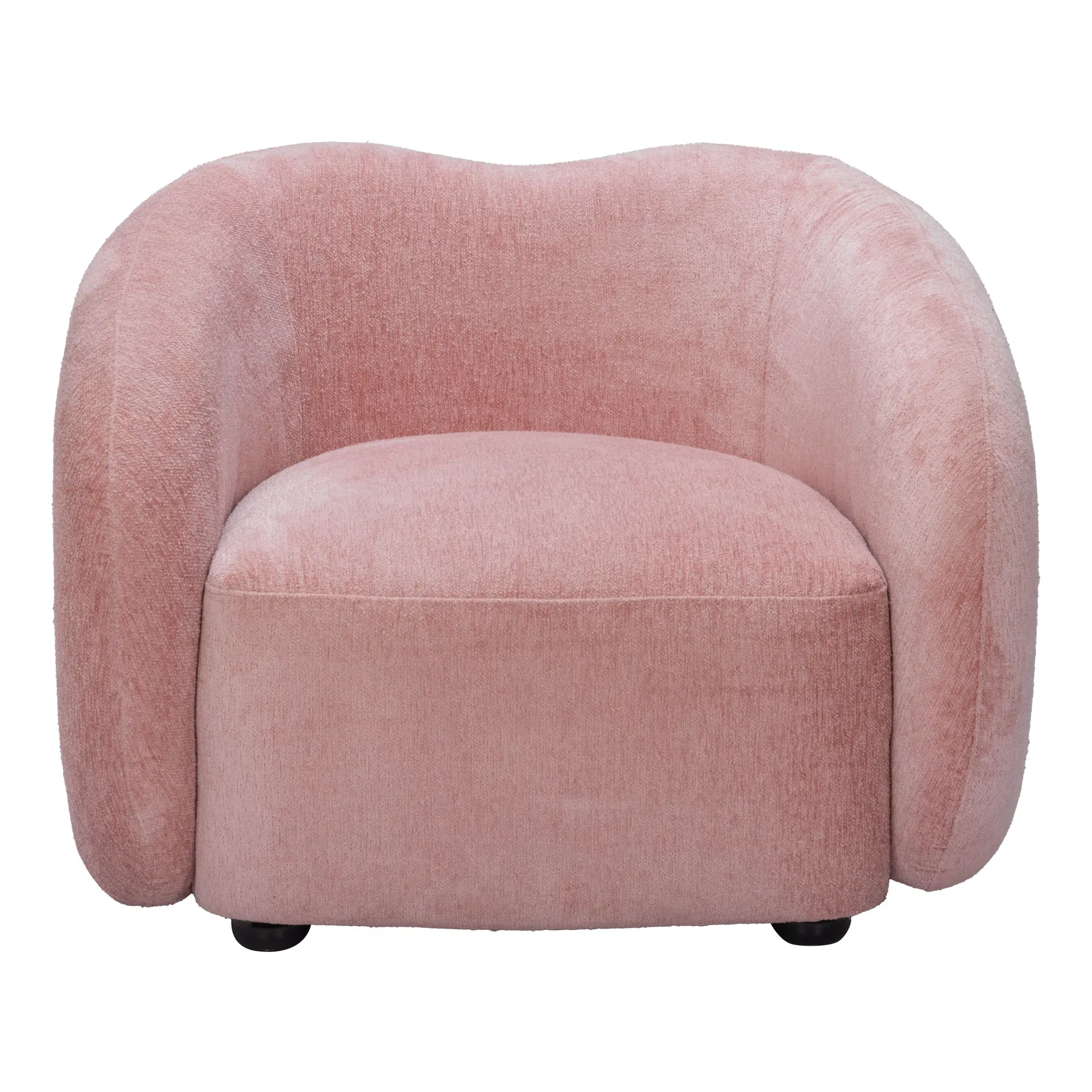 Talos Mauve Pink Velvet Accent Chair RC Willey