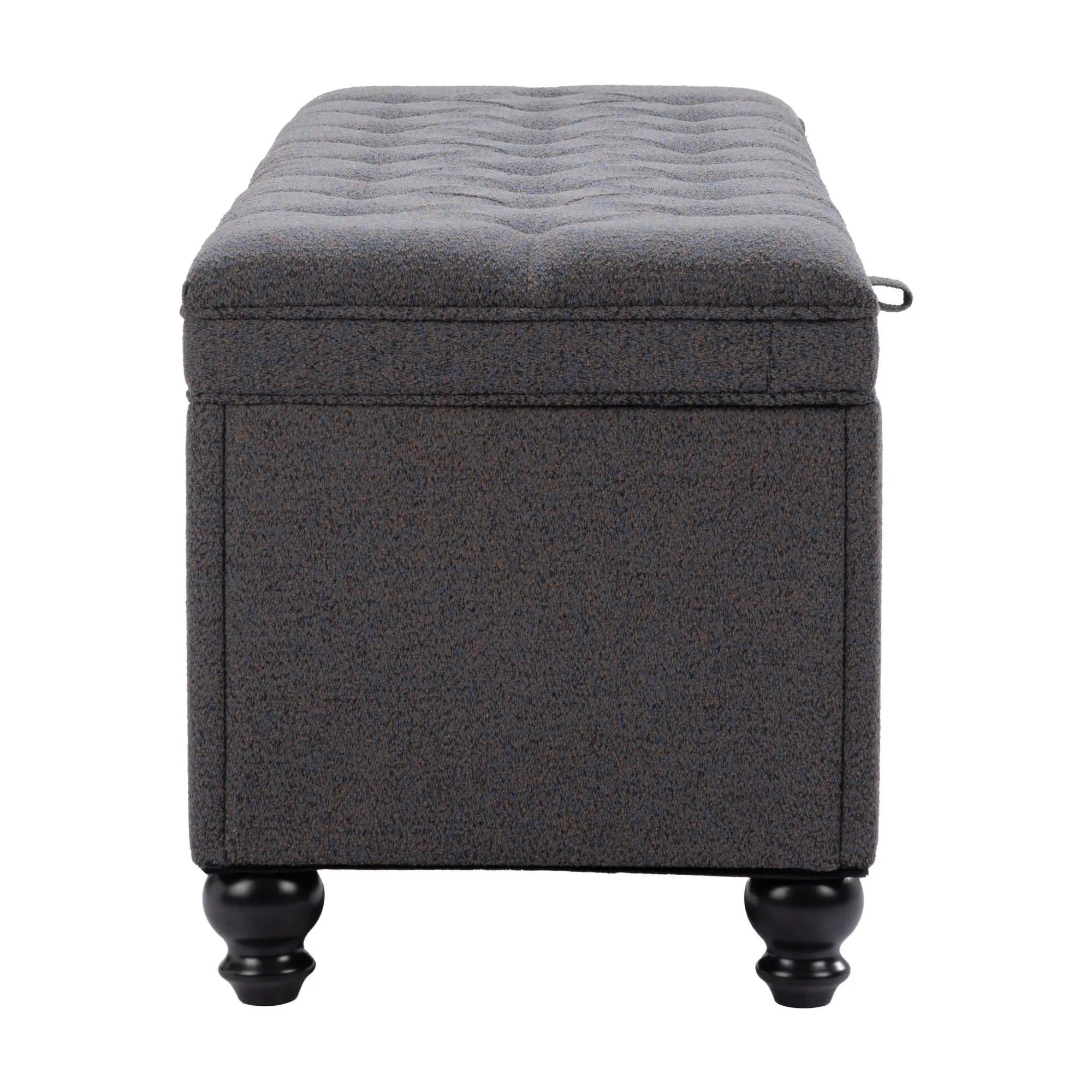 Hamilton Gravel Gray Storage Bench-4