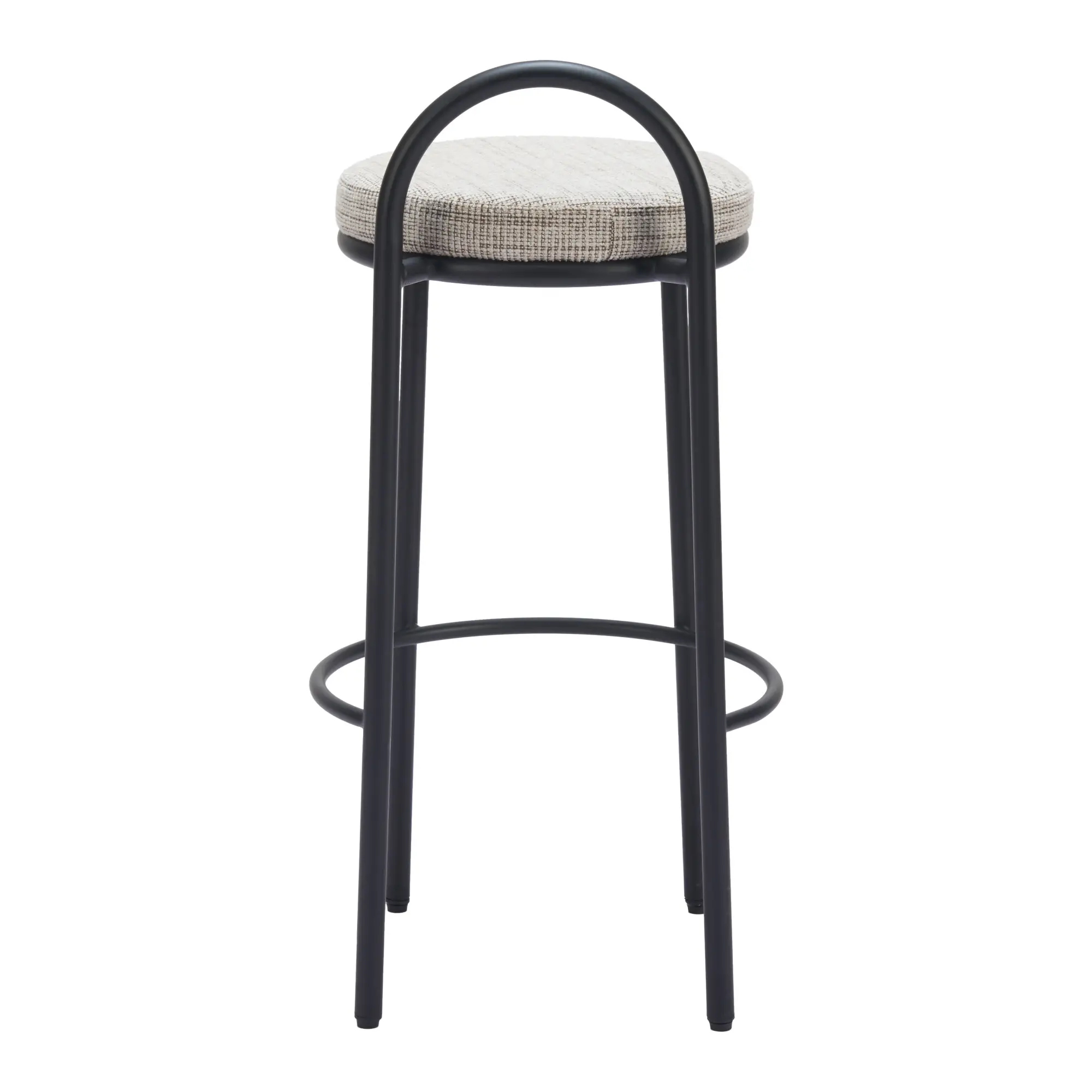 Sable Beige Tweed Barstools, Set of 2-6