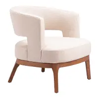 Perry Beige Accent Chair