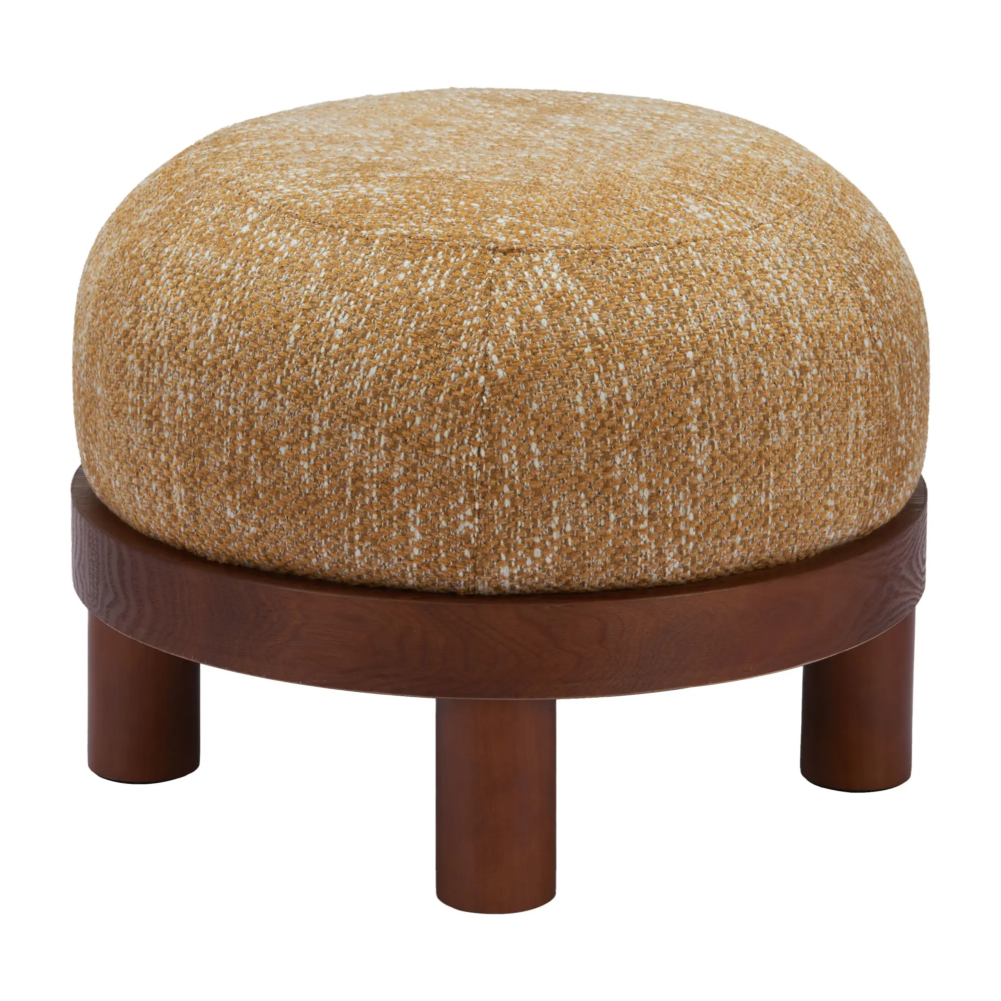 Glenmore Oat Yellow Ottoman-4