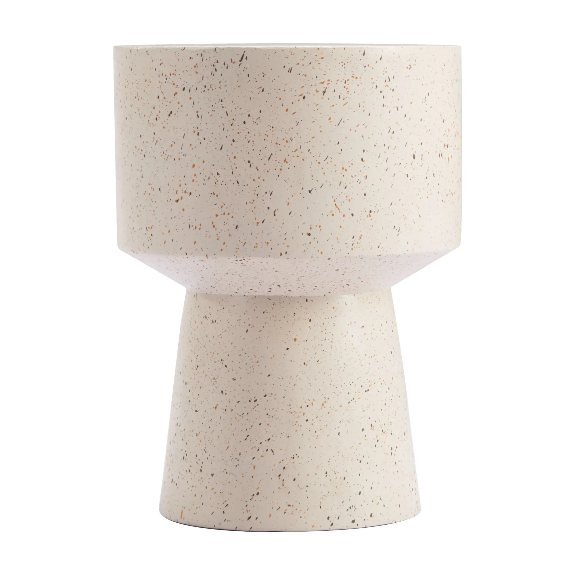 Mason Beige Terrazzo Side Table-5