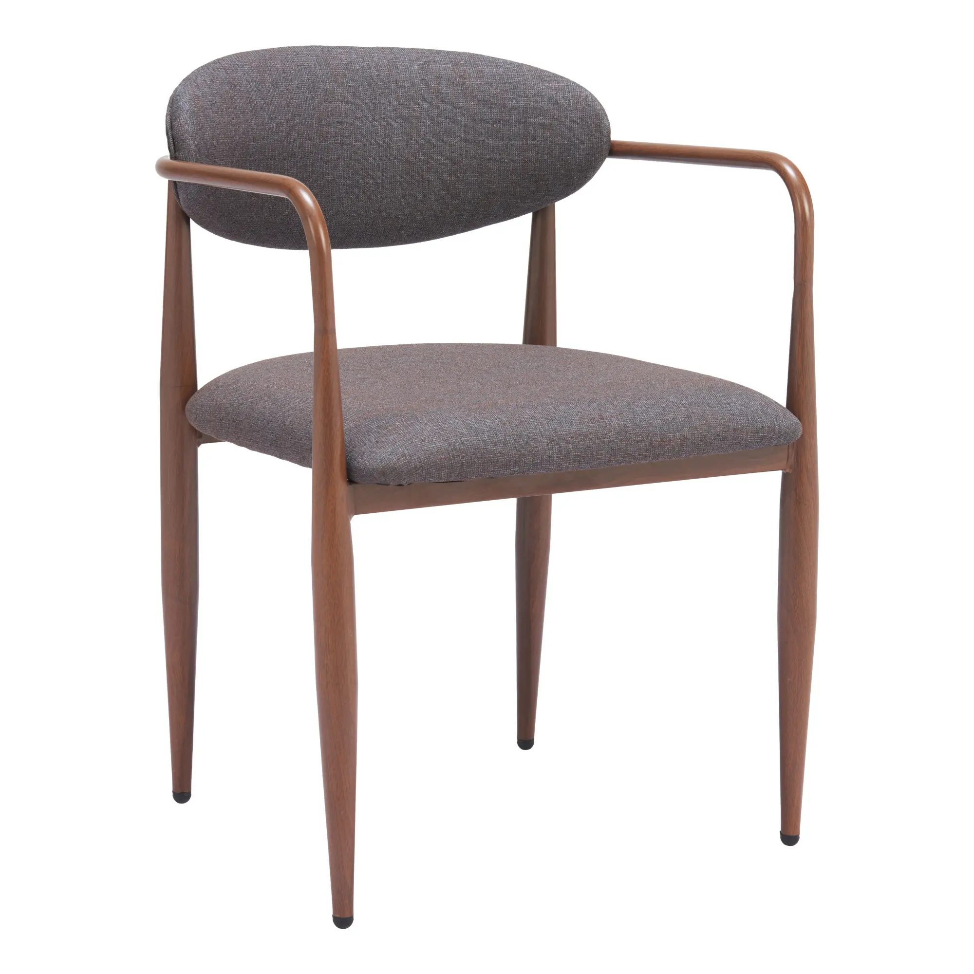Zale Truffle Gray Dining Chairs, Set of 2-5