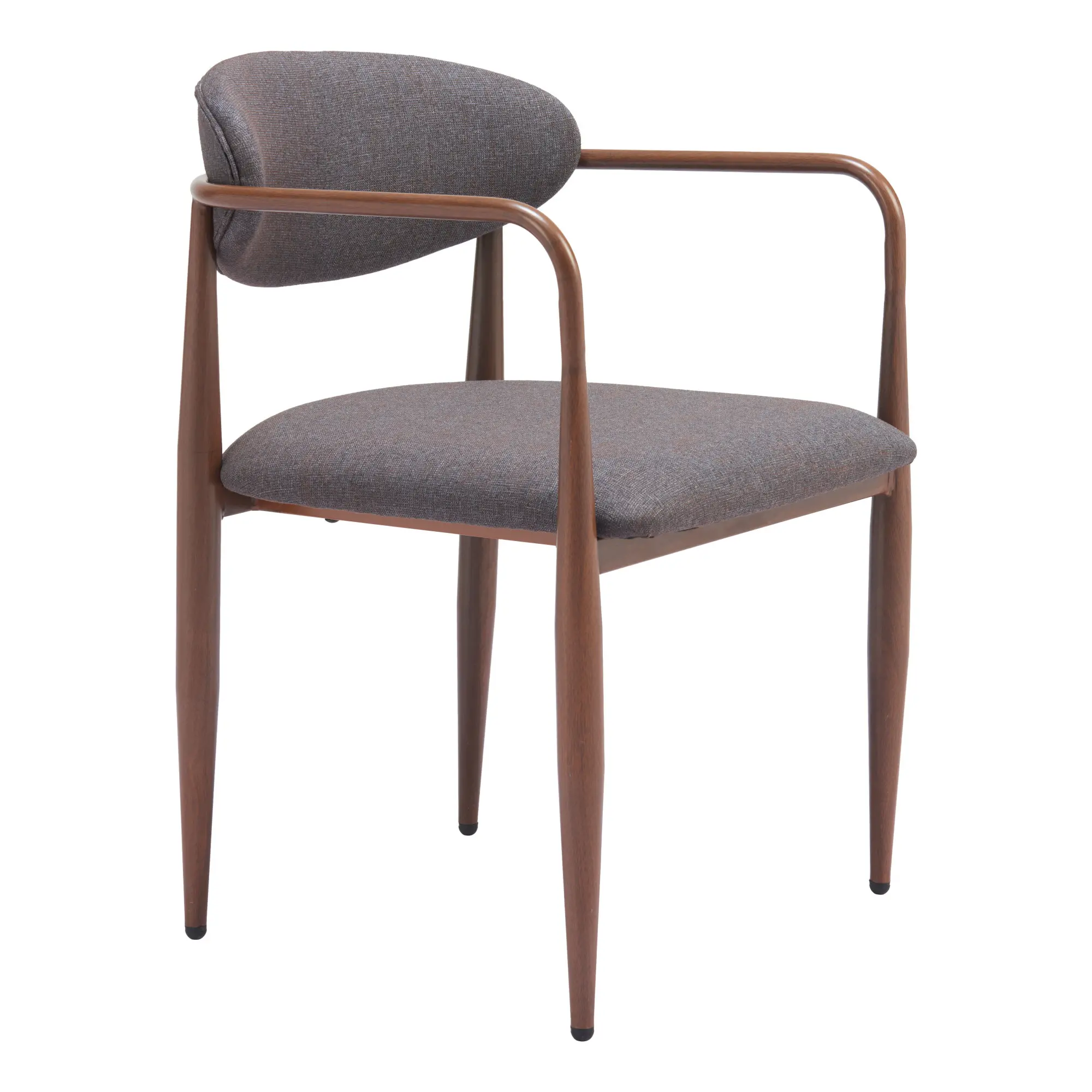 Zale Truffle Gray Dining Chairs, Set of 2-9