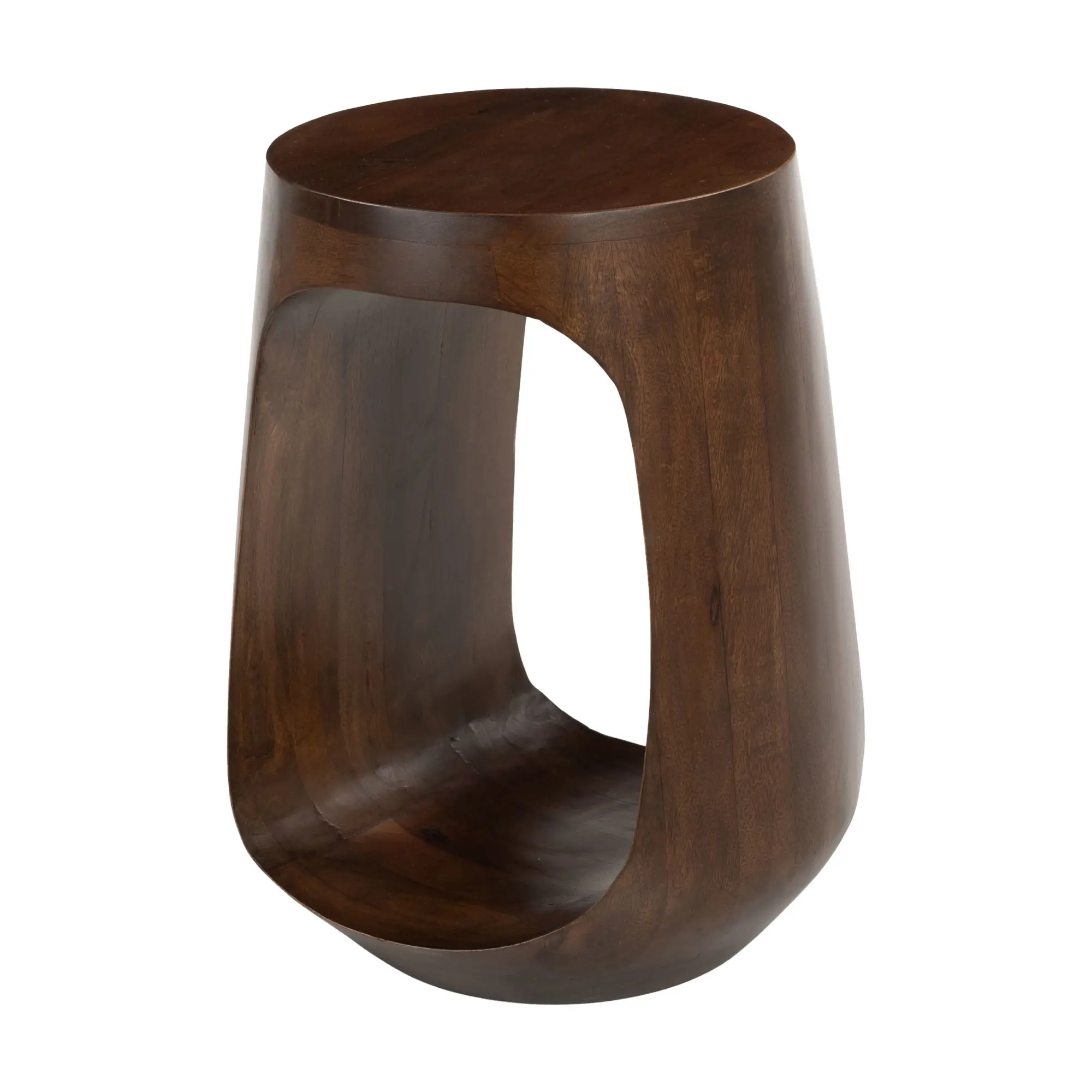 Orion Walnut Side Table-5