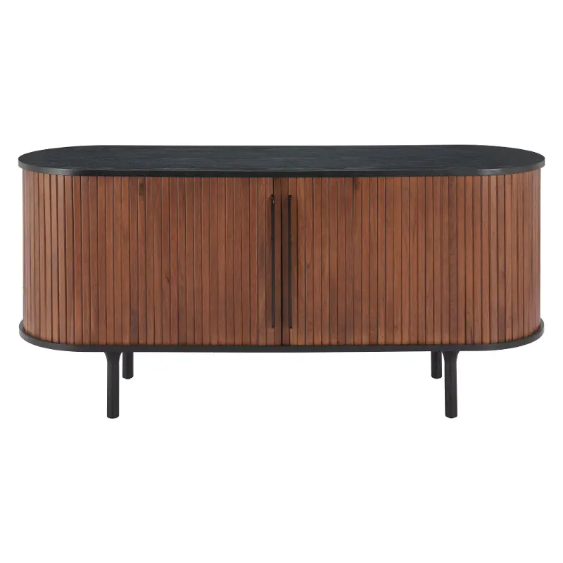 Kori Black and Walnut Sideboard