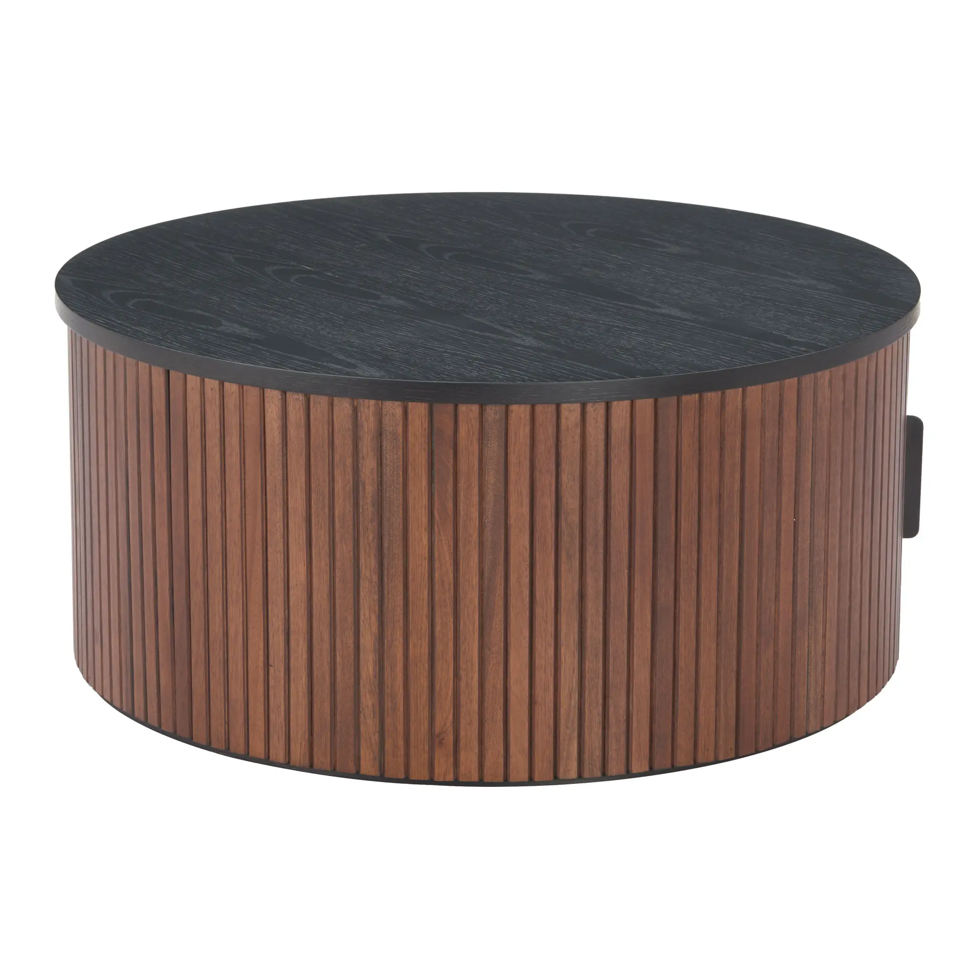 Nero Black and Walnut Coffee Table-4