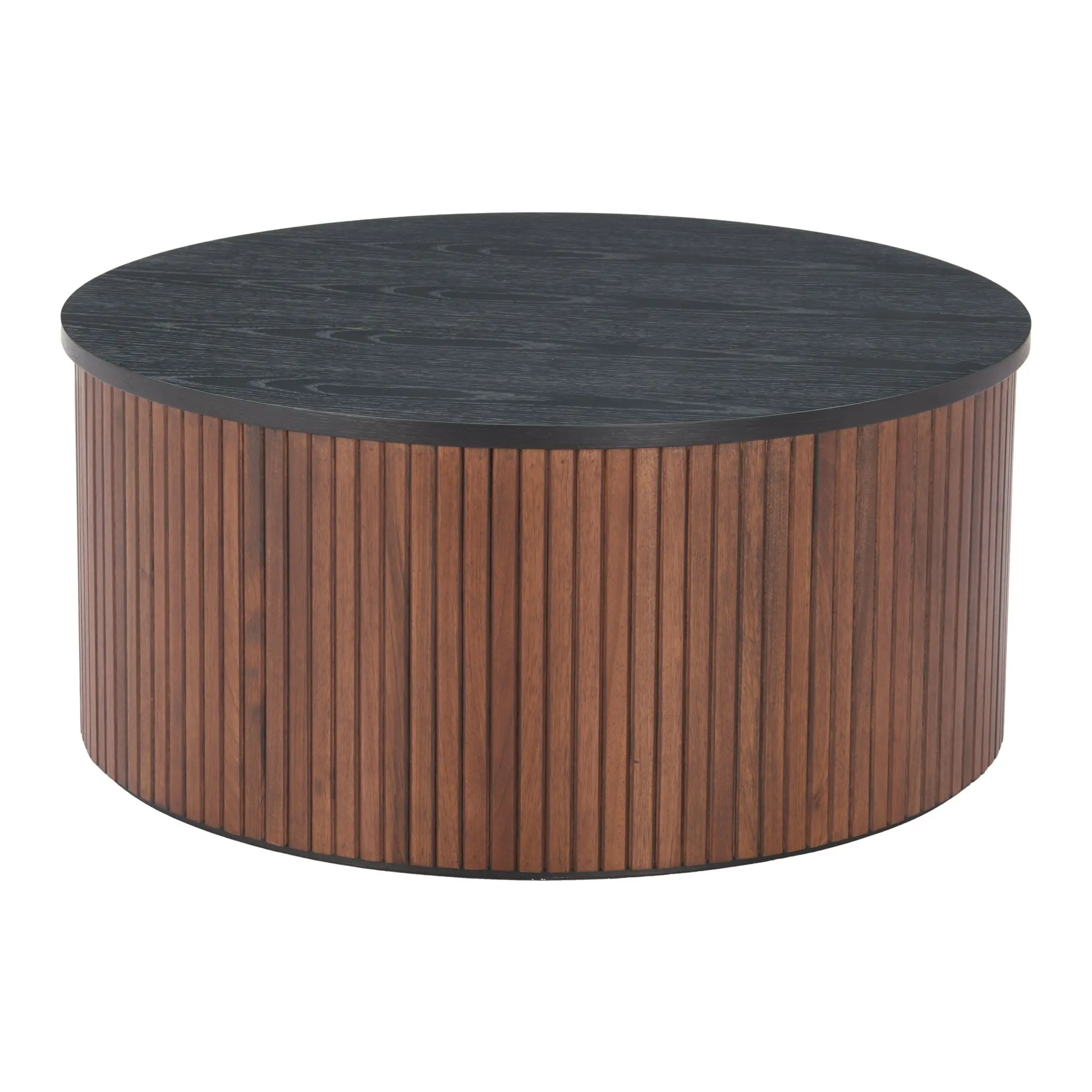 Nero Black and Walnut Coffee Table-5