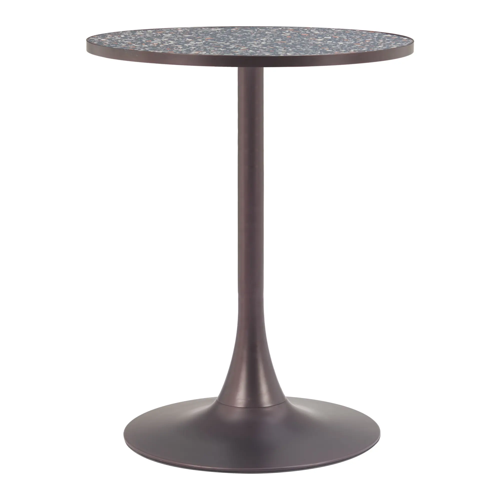 Brent Black and Bronze Bistro Table-1