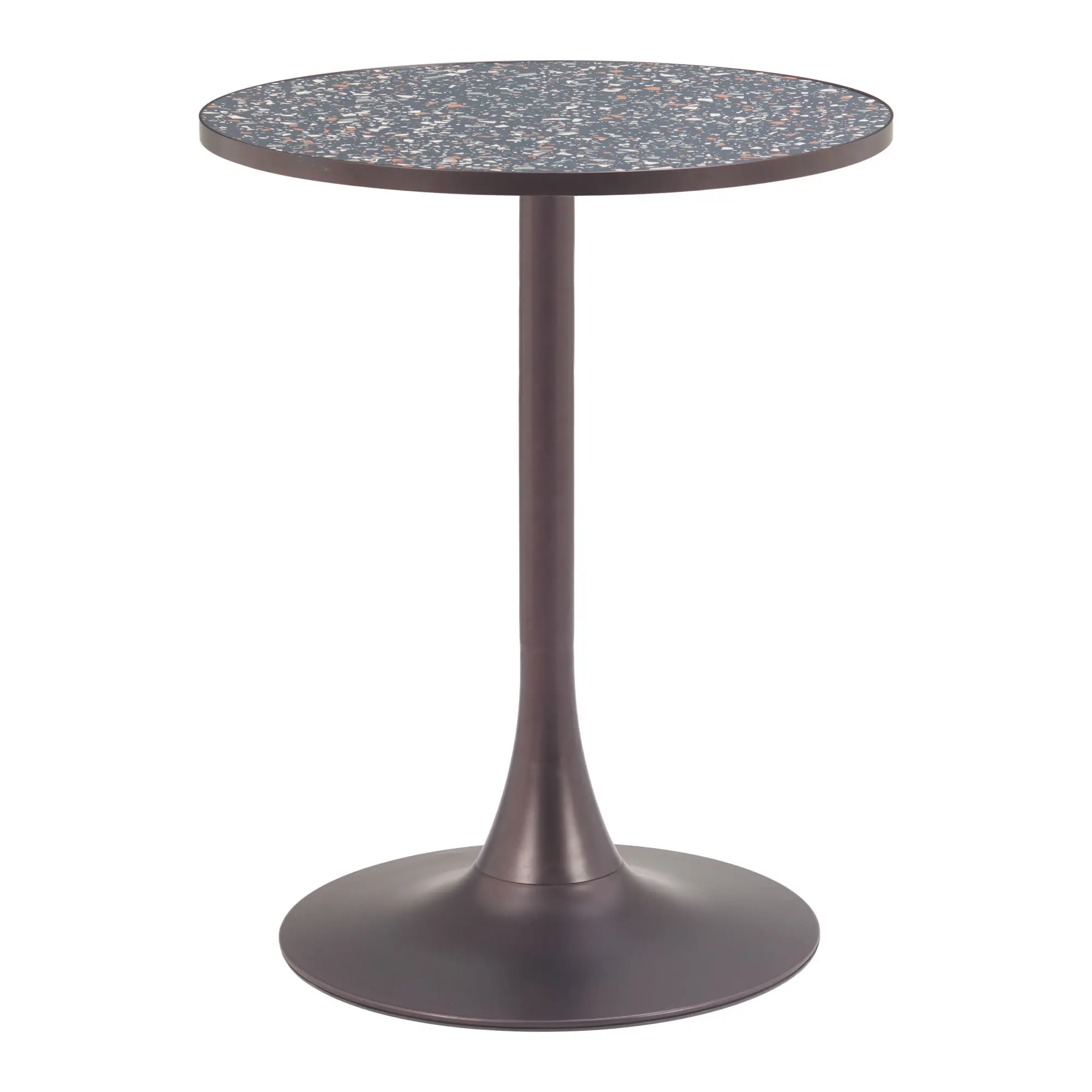 Brent Black and Bronze Bistro Table-3