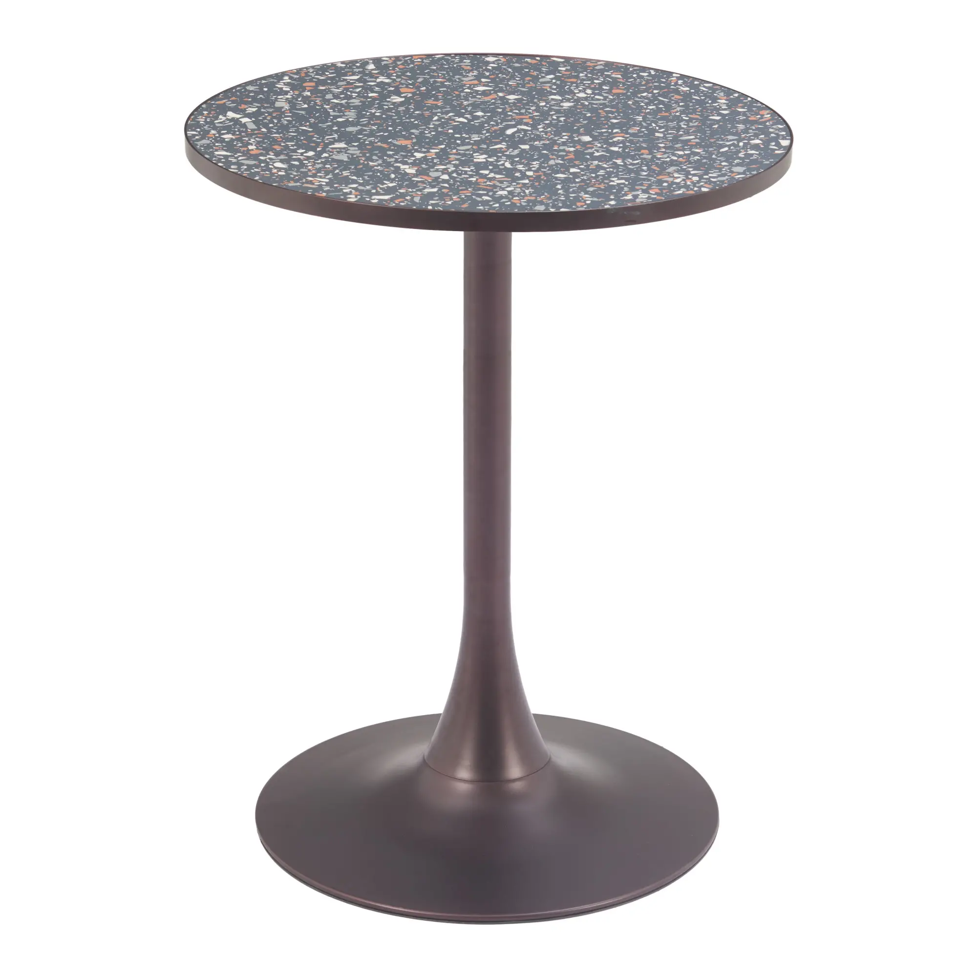 Brent Black and Bronze Bistro Table-4