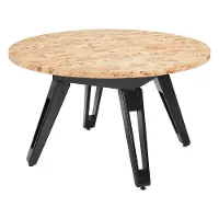 Burke Natural Brown 2 in 1 Dining and Gaming Table