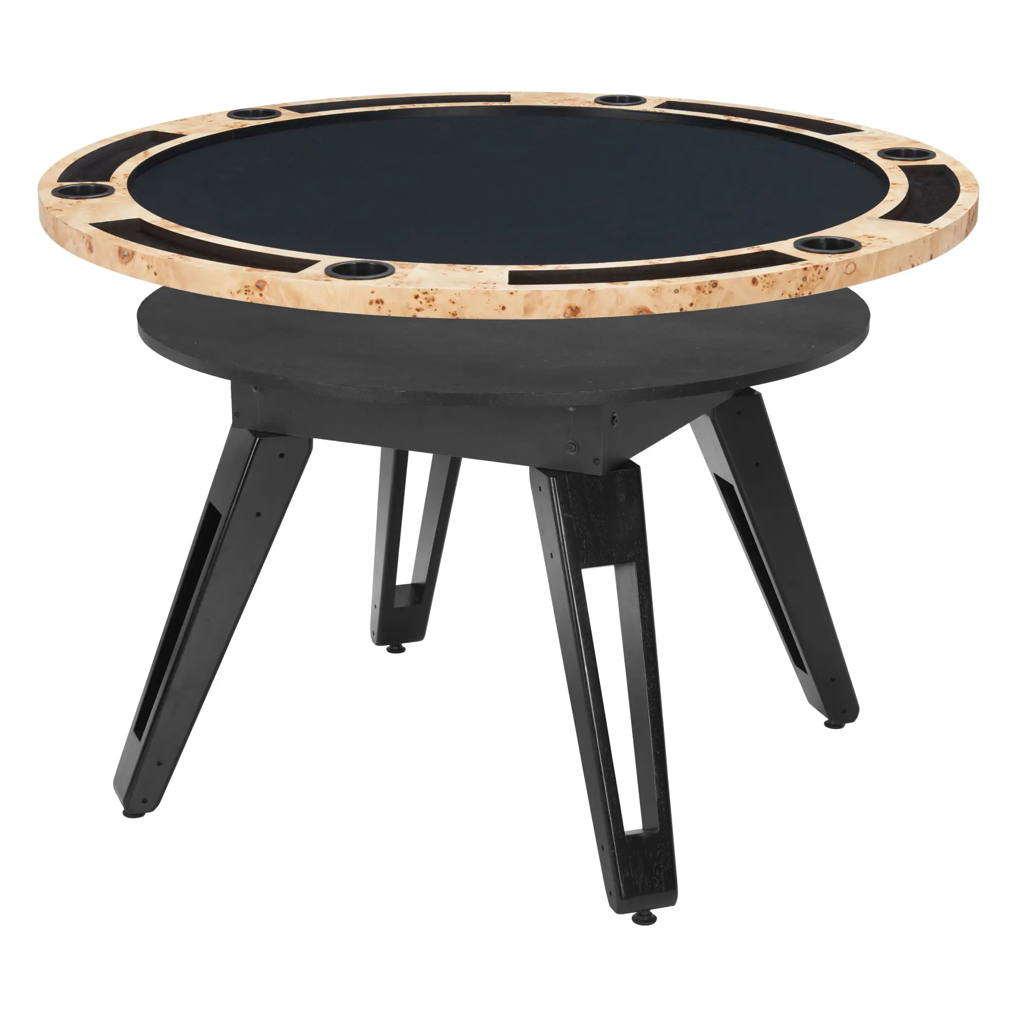 Burke Natural Brown 2 in 1 Dining and Gaming Table-3