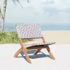 Tropica Gray Outdoor Lounge Chair