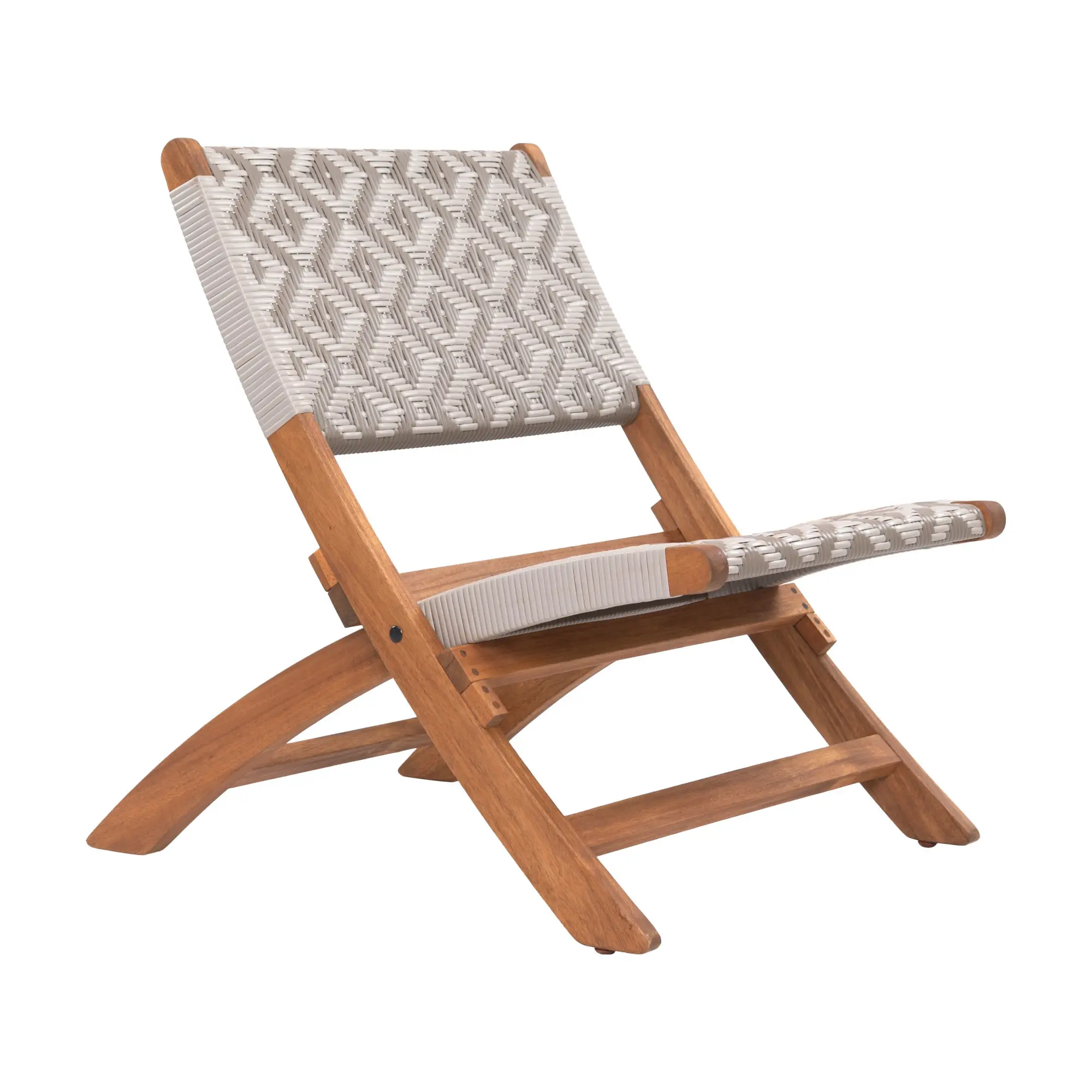 Tropica Gray Outdoor Lounge Chair-4