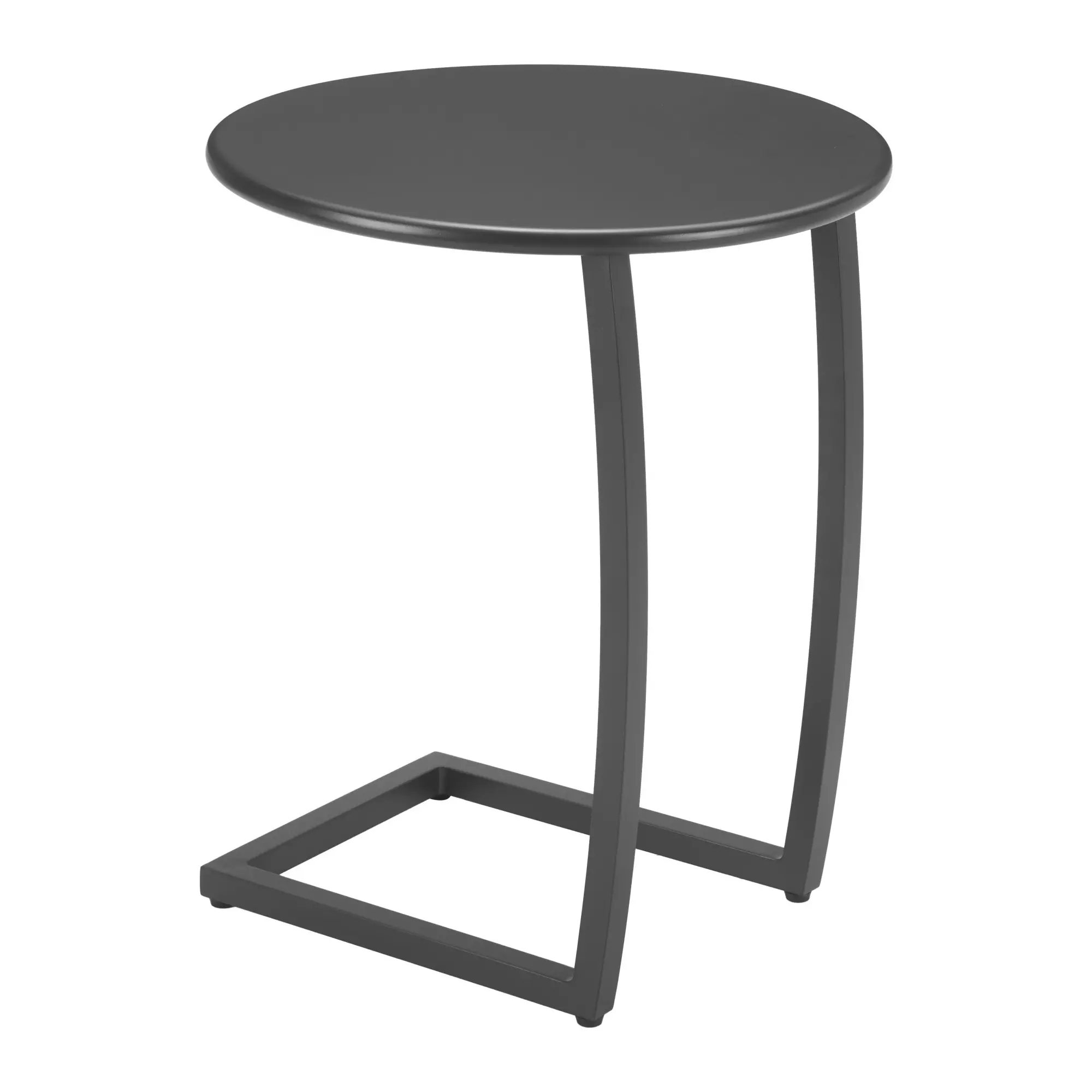 Nordic Black Outdoor End Table-4