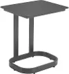 Flint Black Outdoor End Table