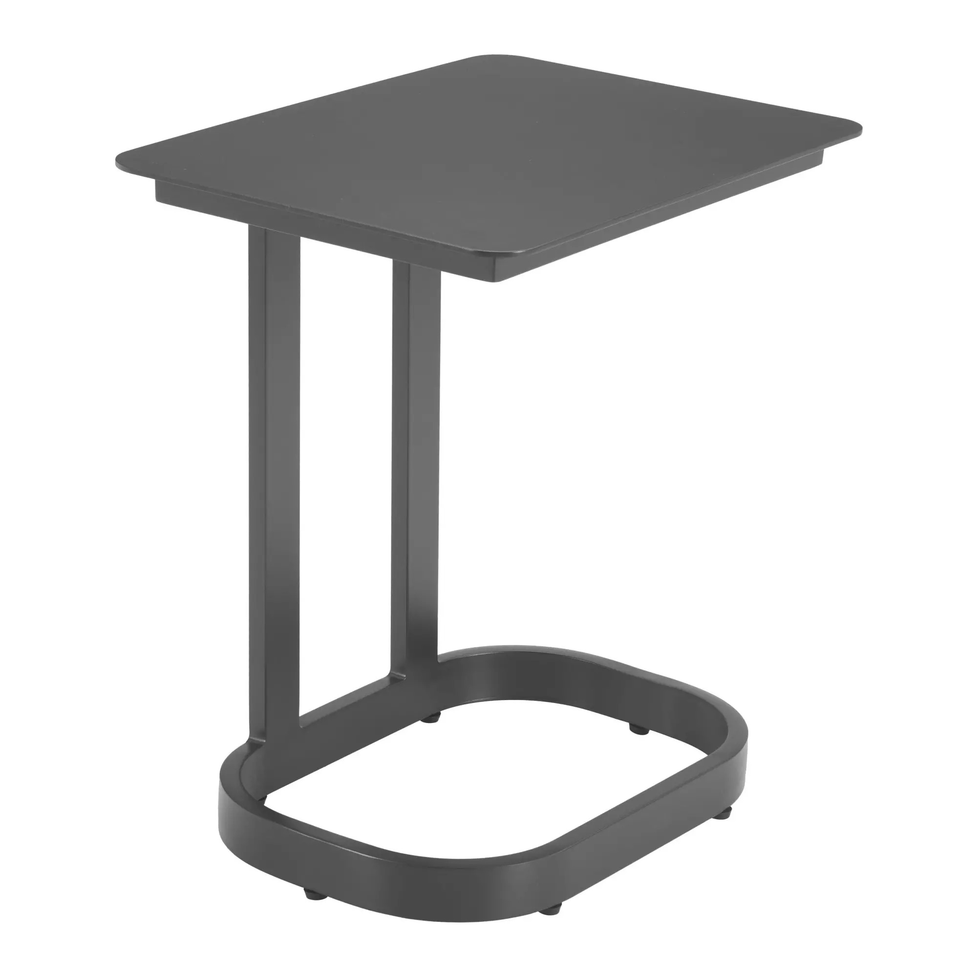 Flint Black Outdoor End Table-7