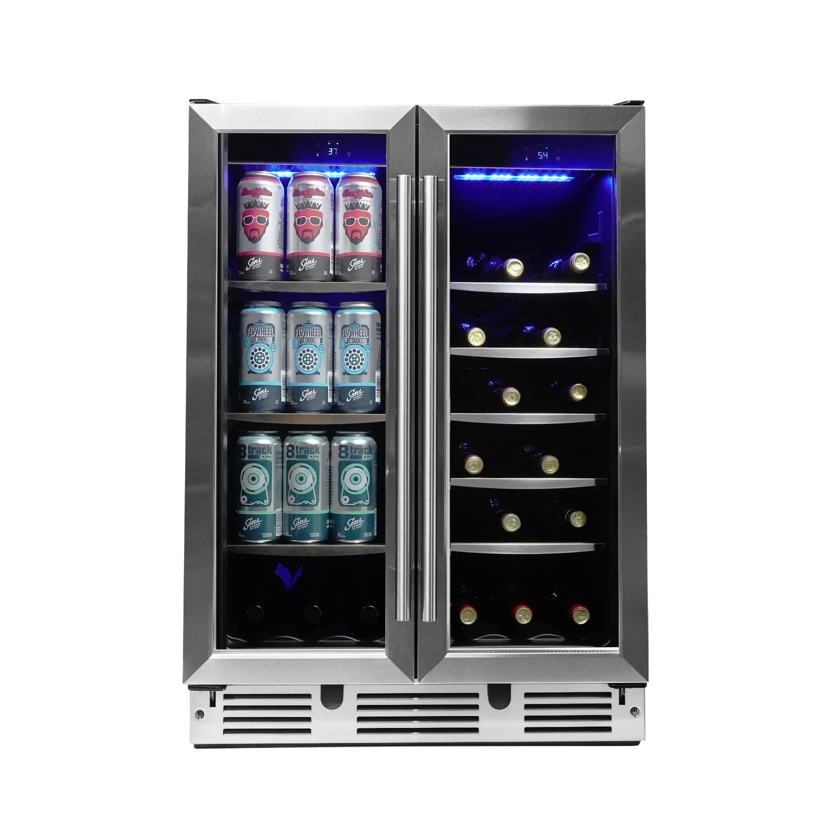 DBC051D1BSS Danby 5.1 Cu Ft Beverage Refrigerator - Stainless Steel-1