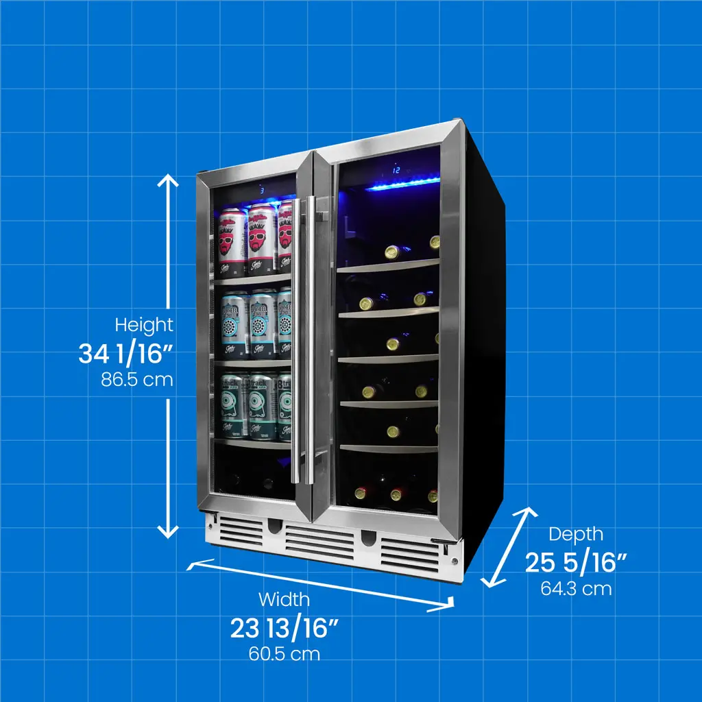 DBC051D1BSS Danby 5.1 Cu Ft Beverage Refrigerator - Stainless Steel-3