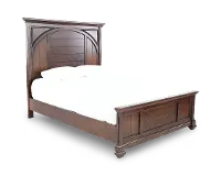 C8418A-ARCHER-BED-5/0 Archer Creek Brown Queen Bed