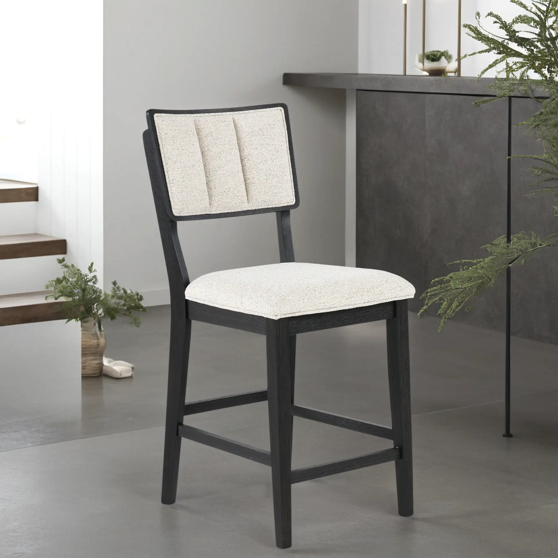 Cline Two-Tone Gray Counter Height Stool-2