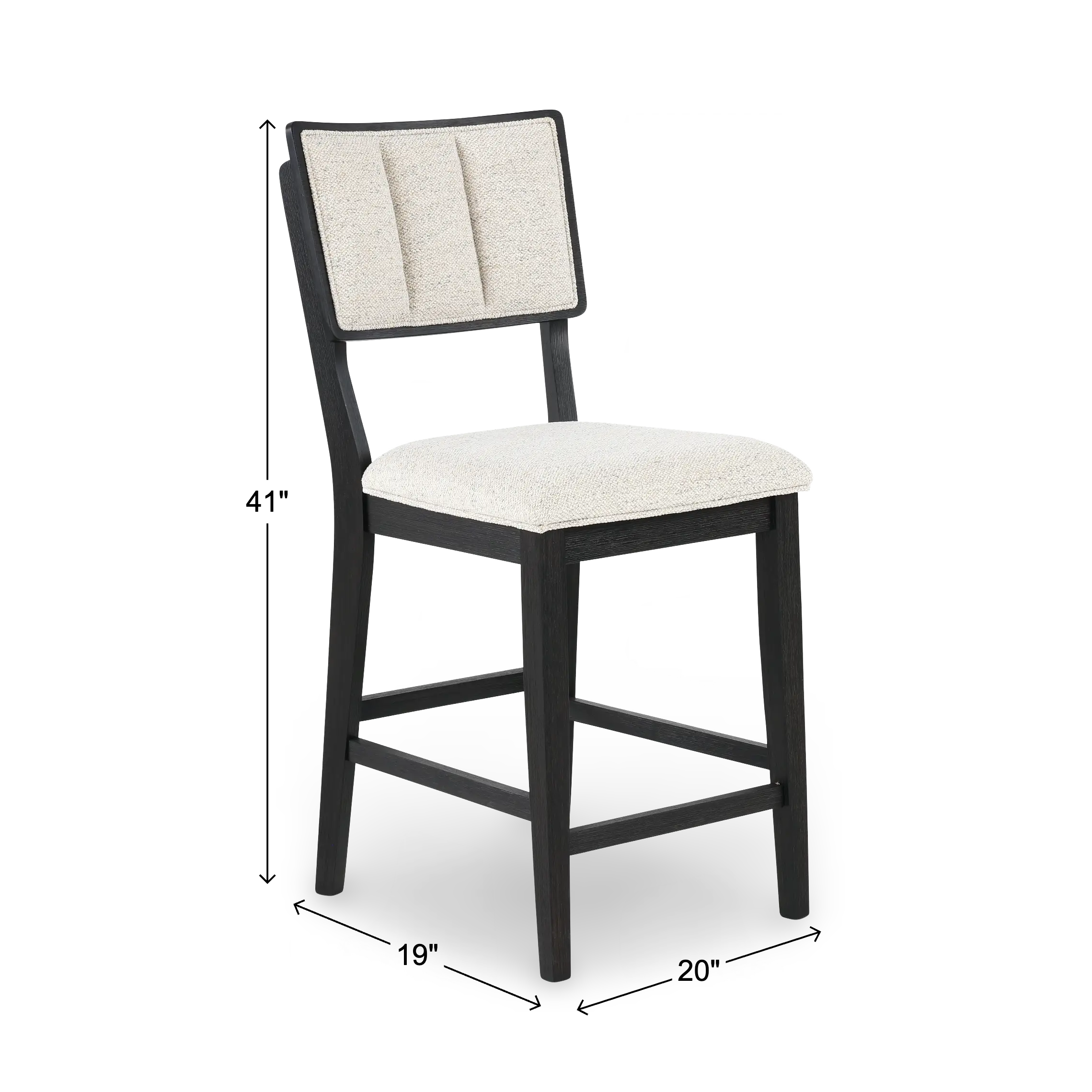 Cline Two-Tone Gray Counter Height Stool-3