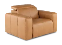 Airy Antelope Brown Power Recliner