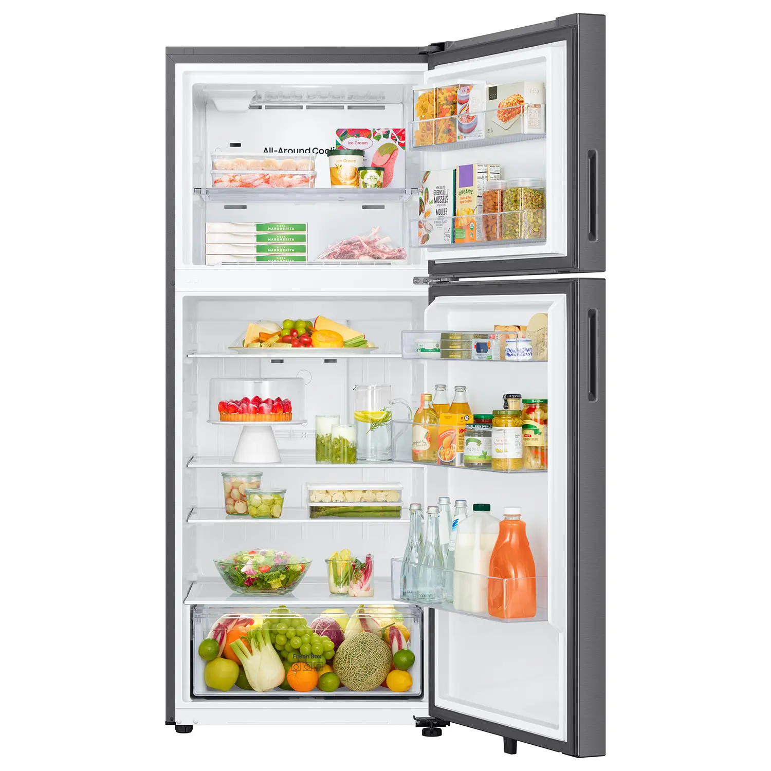 RT70F18LRSR Samsung 18 Cu Ft Top Freezer Refrigerator - Stainless Steel-10
