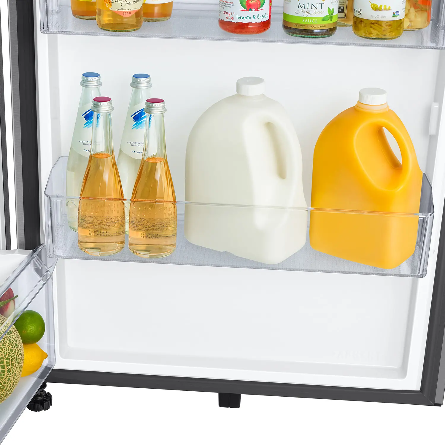 RT70F18LRSR Samsung 18 Cu Ft Top Freezer Refrigerator - Stainless Steel-8