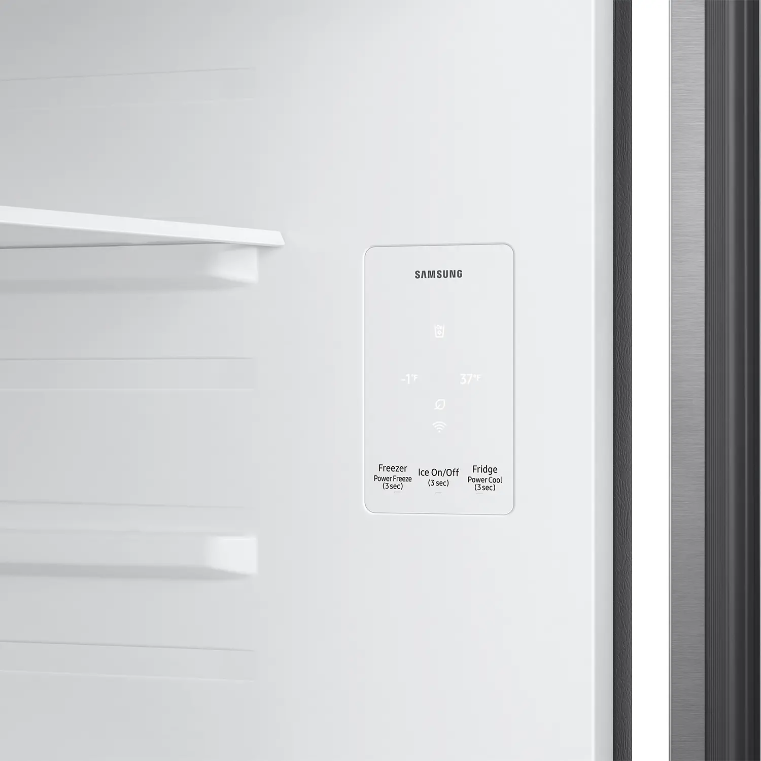 RT70F18LRSR Samsung 18 Cu Ft Top Freezer Refrigerator - Stainless Steel-9