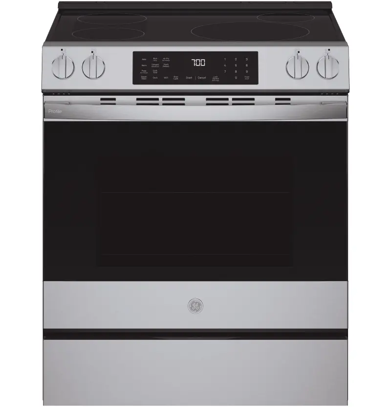 GE Profile 5.3 Cu Ft Smart Single Oven Induction Range - Stainless Steel