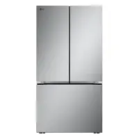 LF25Z6211S LG 25 Cu Ft Zero Clearance French Door Refrigerator - Counter Depth Stainless Steel