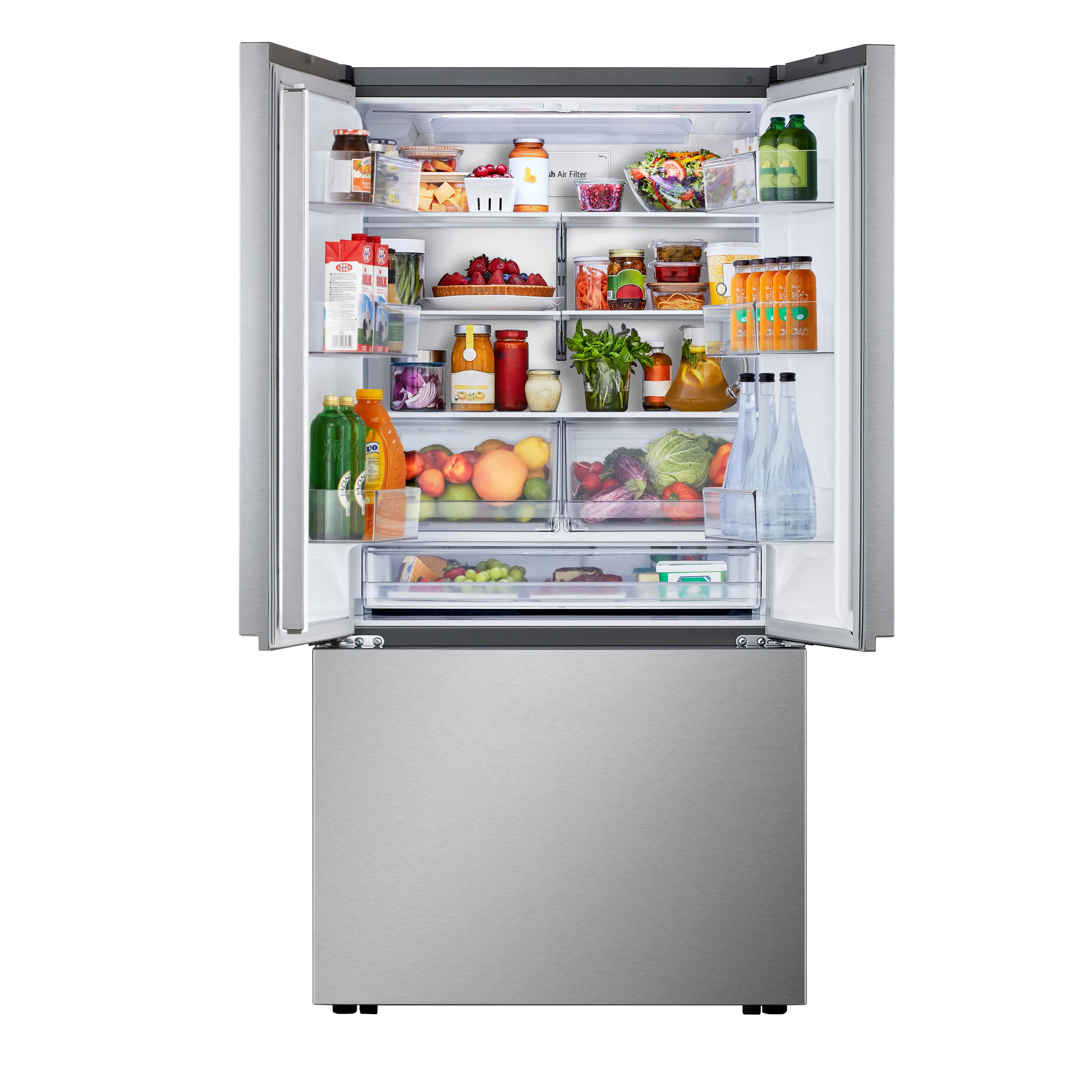 LF25Z6211S LG 25 Cu Ft Zero Clearance French Door Refrigerator - Counter Depth Stainless Steel-6