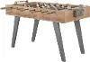 Glory Days Natural Wood and Iron Foosball Table