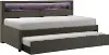 Jackson Gray Twin Daybed with Trundle