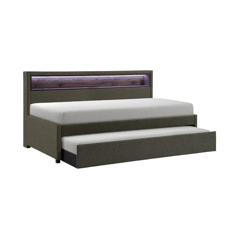 Jackson Gray Twin Daybed with Trundle