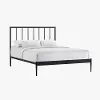 Modern Black Metal Queen Bed