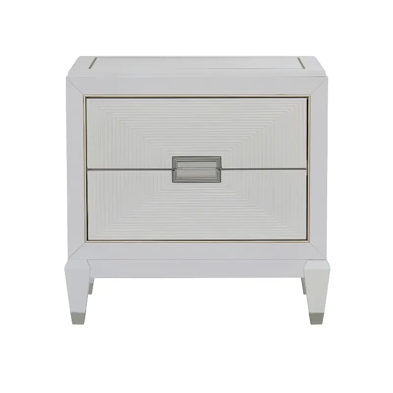 Gallia White Nightstand