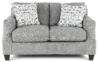 Declan Stone Gray Loveseat
