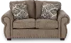 SOULOV/SHRYBRK Southport Sherry Bark Brown Loveseat