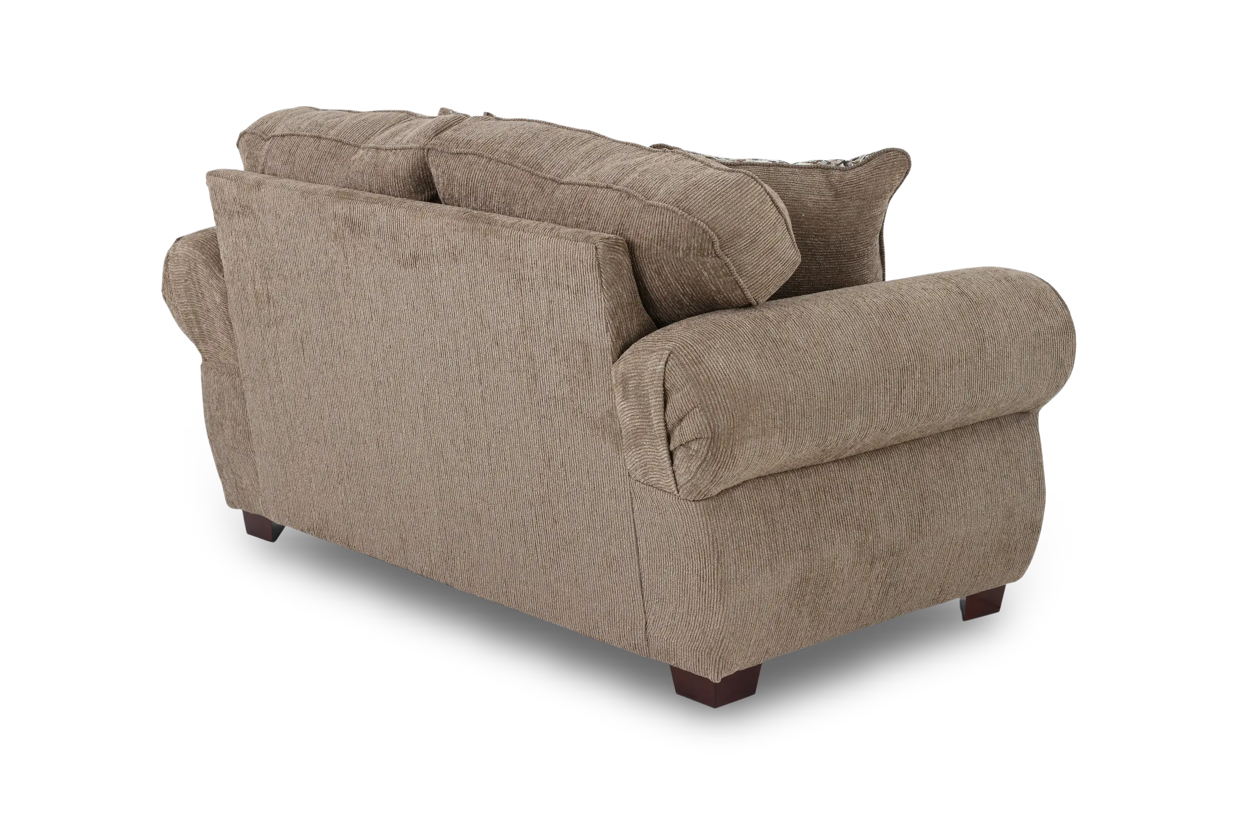 SOULOV/SHRYBRK Southport Sherry Bark Brown Loveseat-5