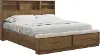Phase 3 Brown King Storage Bed