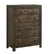 Bayview Rustic Brown Chest of Drawers